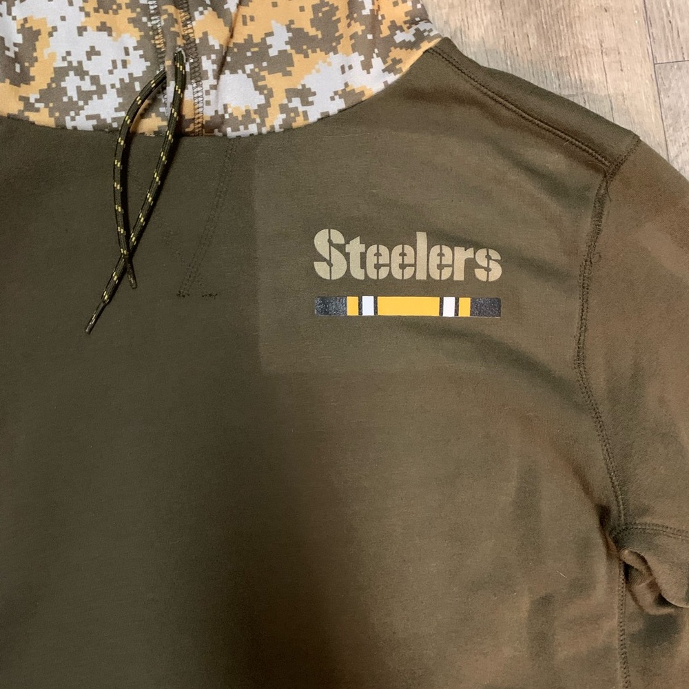 ✨sold✨Nike Steelers Salute to Service Fleece Hoodie - Picture 3 of 5